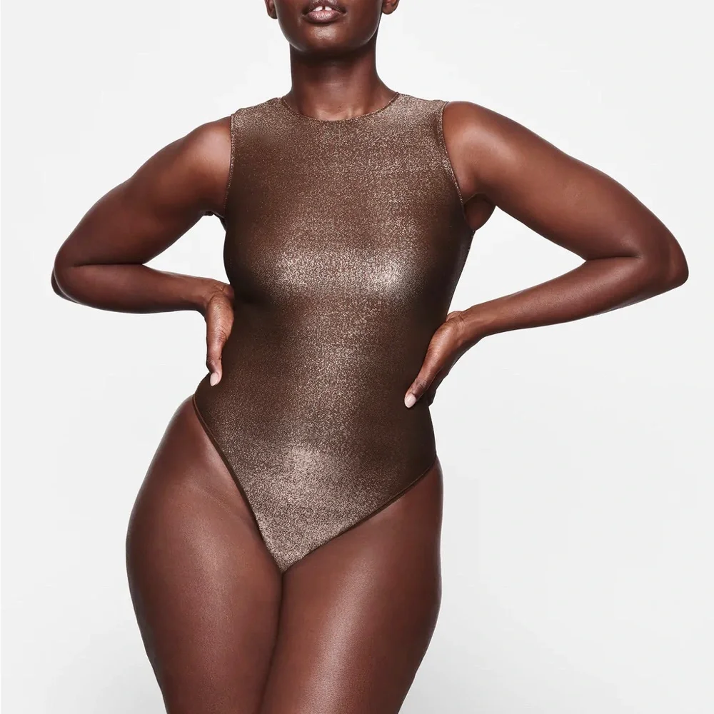 Skims Shimmer Bodysuit Size 3X NWT - Picture 2 of 3